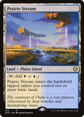 Riacho da Pradaria / Prairie Stream - Magic: The Gathering - MoxLand